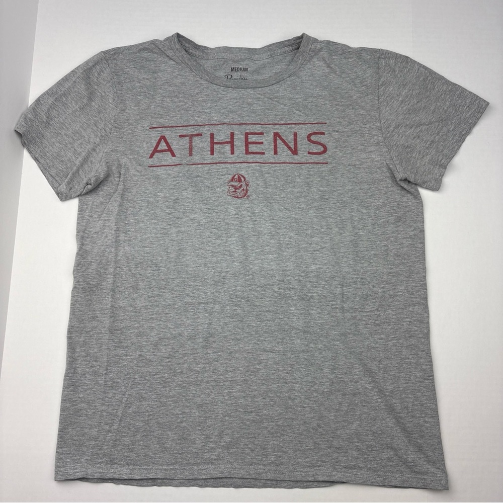 Georgia Bulldogs Athens Women Medium T-shirt Gray Pressbox Royce Apparel SEC
